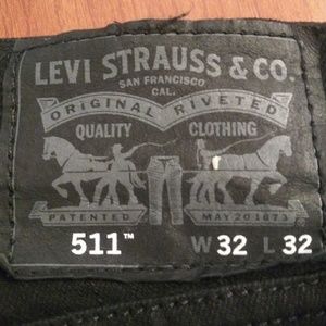 Levis 511 32x32 jeans